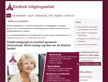 Tablet Screenshot of kitskerk.com